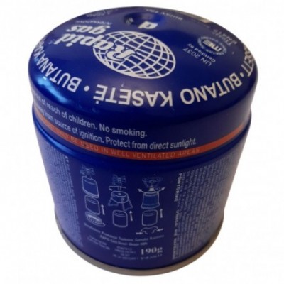 Dujų balionėlis 190g. pramušiamas