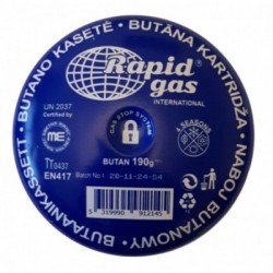 Dujų balionėlis 190g. pramušiamas