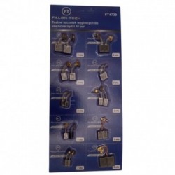 Anglinių šepetėlių rinkinys 10 porų Anglinių šepetėlių rinkinys 10 porų