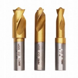 Taškinių suvirinimo siūlų pašalinimui gražtų rinkinys 3 vnt.