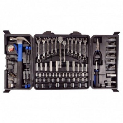 Įrankių rinkinys 1/2″, 1/4″, 140vnt.