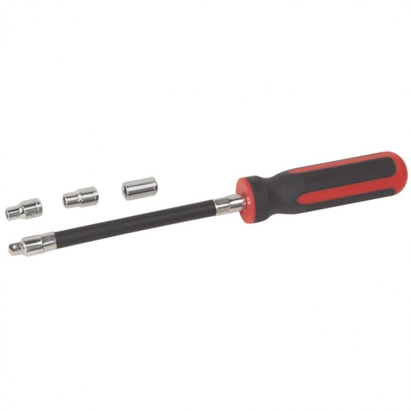 4718957011715 - Flexibler Klammerentferner mit 4 Aufsätzen