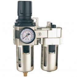 Oro srauto reguliatorius 1/ 2" su filtru ir tepaline Oro srauto reguliatorius 1/ 2" su filtru ir tepaline