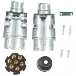 Kištukas priekabai 12V 7POL, alium. Kištukas priekabai 12V 7POL, alium.