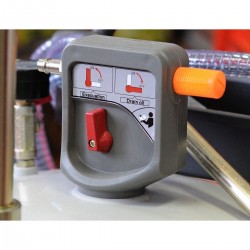 Tepalo surinkimo bakas 80l su išsiurbimu ir išleidimu Tepalo surinkimo bakas 80l su išsiurbimu ir išleidimu