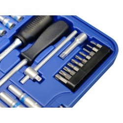 Galvučių rinkinys 1/ 4" (39vnt) Galvučių rinkinys 1/ 4" (39vnt)