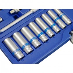 Galvučių rinkinys 1/ 4" (39vnt) Galvučių rinkinys 1/ 4" (39vnt)