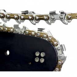 Grandininio pjūklo pjovimo juosta su dviem grandinėmis 15“ 1,5mm 38 cm 3/8“ 64 narelių