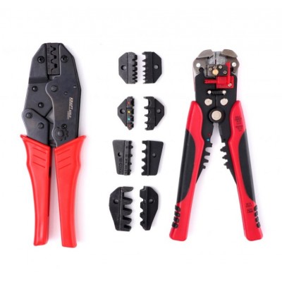 Crimpzange und Zange mit...