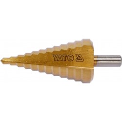 Pakopinis grąžtas skylės platinimui, 6-38mm YATO