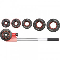 Vamzdžių sriegimo komplektas su terkšle 6vnt. (1/4"-5/4")