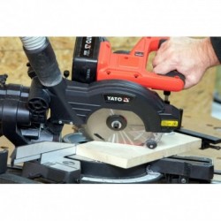 Akumuliatorinės pjovimo staklės 185mm, 4,0Ah +pakrovėjas, YATO