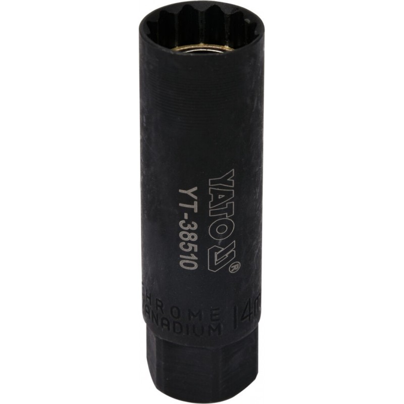 Galvutė žvakinė, magnetinė 14mm 3/8"