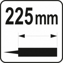 Pistoletas silikonui/hermetikui 225mm Pistoletas silikonui/hermetikui 225mm