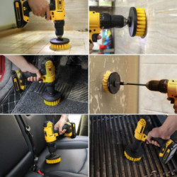 Valymo šepetys - Drill Brush - šepečiai suktukui 3vnt. Valymo šepetys - Drill Brush - šepečiai suktukui 3vnt.