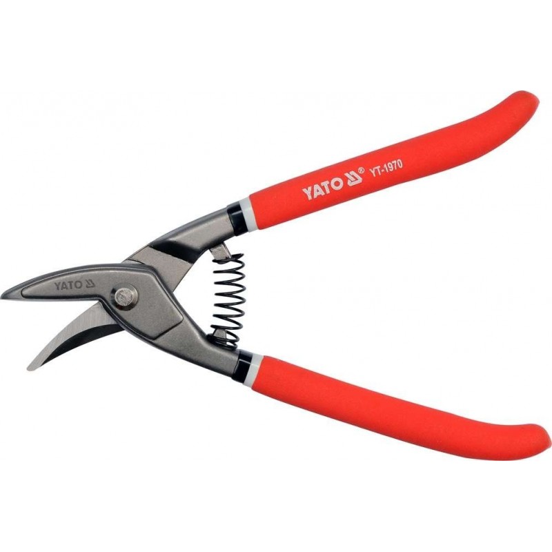 Žirklės skardai, lenktos, 260mm