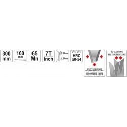 Pjūklas gipso kartonui 150mm