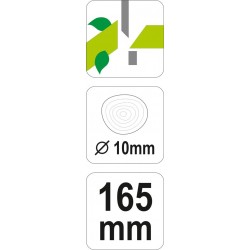 Žirklės gėlėms tiesios 40 mm