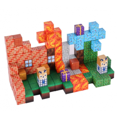 Magnetbaustein-Set im...