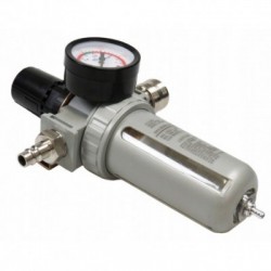 Drėgmės filtras su reguliatoriumi ir manometru 1/2”