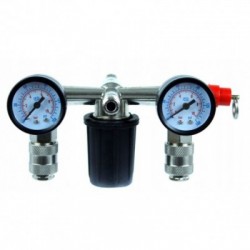 Slėgio dalytuvas/reguliatorius kompresoriui Slėgio dalytuvas/reguliatorius kompresoriui