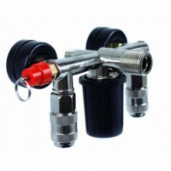 Slėgio dalytuvas/reguliatorius kompresoriui Slėgio dalytuvas/reguliatorius kompresoriui