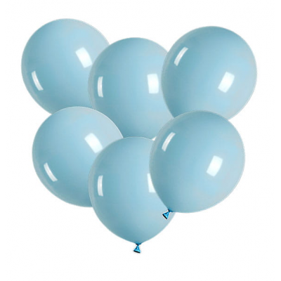 Latexballon, pastellblau –...
