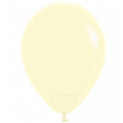 Latexballon, pastellgelb –...