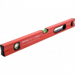 Aliumininis magnetinis gulsčiukas 600mm, 2 akutės Aliumininis magnetinis gulsčiukas 600mm, 2 akutės