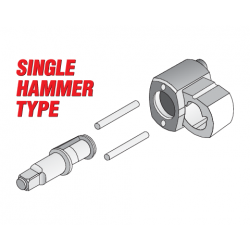 Pneumatinis smūginis veržliasukis (1/2") 1200Nm