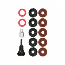 Ratų stebulės šlifavimo rinkinys varžtams ir veržlėms, 14 vnt.