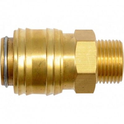 Greita jungtis žalvarinė 1/4" G3/8"