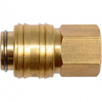 Greita jungtis žalvarinė 1/4" G3/8"