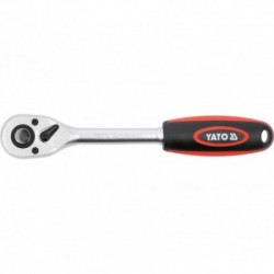 Rankena galvutėms terkšlinė su smulkiais dantukais 90T 1/2"