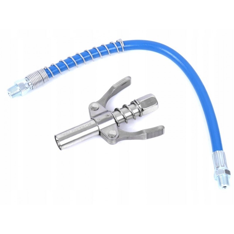 Savaime užsifiksuojantis tepalo pistoleto antgalis 10000PSI su žarnelė