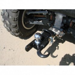 Vilkimo kablio rutulys priekabai su išoriniu sriegiu 50mm, 3,5T