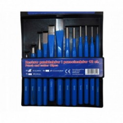 Kaltų, išmušėjų, žymeklių komplektas 12vnt.