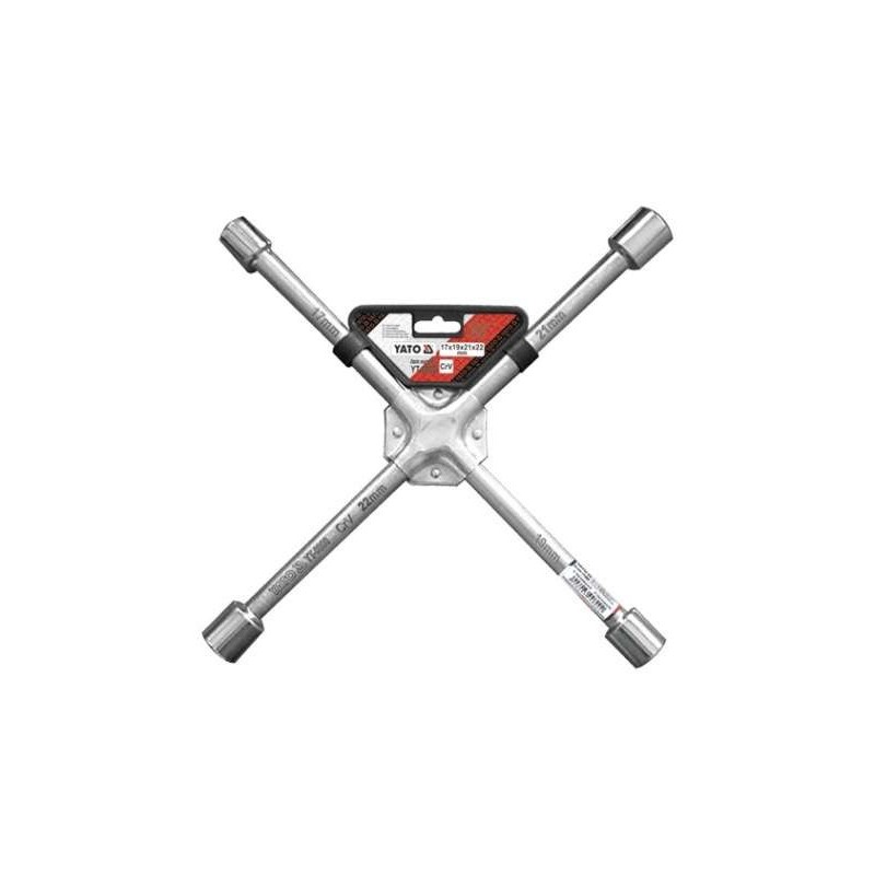 Raktas ratams, “kryžius” 17x19x21x22mm