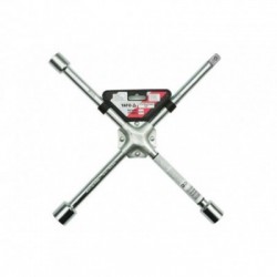 Raktas ratams, “kryžius” 17x19x21 mm x 1/2''