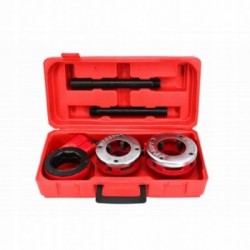 Vamzdžių sriegimo komplektas su terkšle 2vnt. Vamzdžių sriegimo komplektas su terkšle 2vnt.