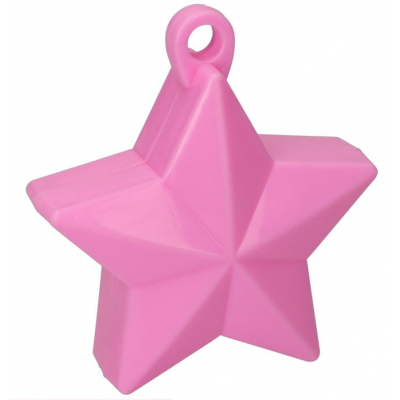 Ballongewicht - rosa Stern...