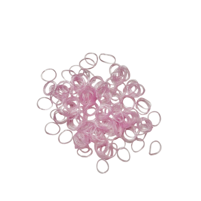 Loom Bands Set 200 Stück, rosa