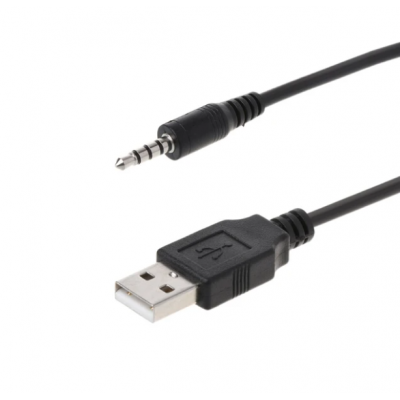 AUX 3,5-mm-Klinke auf USB –...