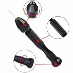 Precizinis mini rankinis grąžtas - suktukas, 25 gražtų rinkinis 0,5-3mm Precizinis mini rankinis grąžtas - suktukas, 25 gražtų rinkinis 0,5-3mm