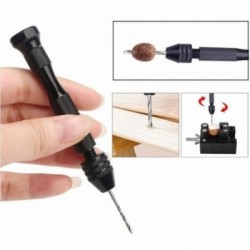 Precizinis mini rankinis grąžtas - suktukas, 25 gražtų rinkinis 0,5-3mm Precizinis mini rankinis grąžtas - suktukas, 25 gražtų rinkinis 0,5-3mm