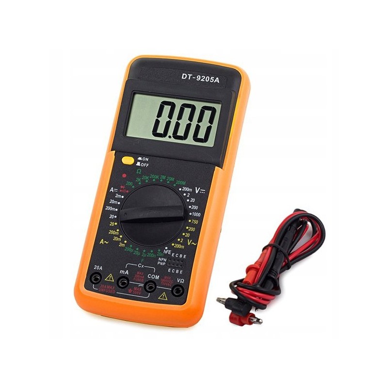 Skaitmeninis daugiafunkcinis testeris 0-600V