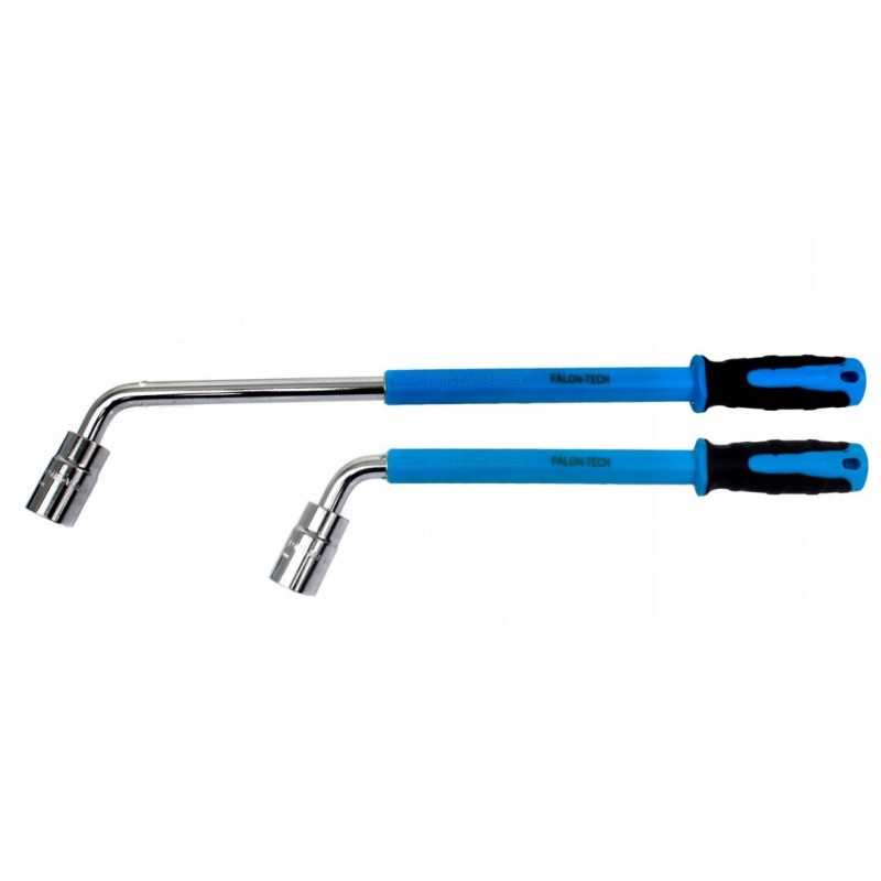 Raktas ratams 1/2′, teleskopinis 17-19mm, 21-23mm, su guminė rankena