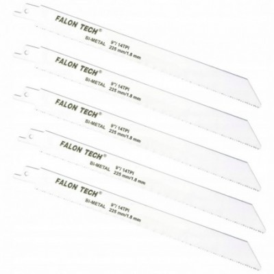 Pjūkliukai stumdomam siaurapjūkliui metalui 5vnt., 225mm