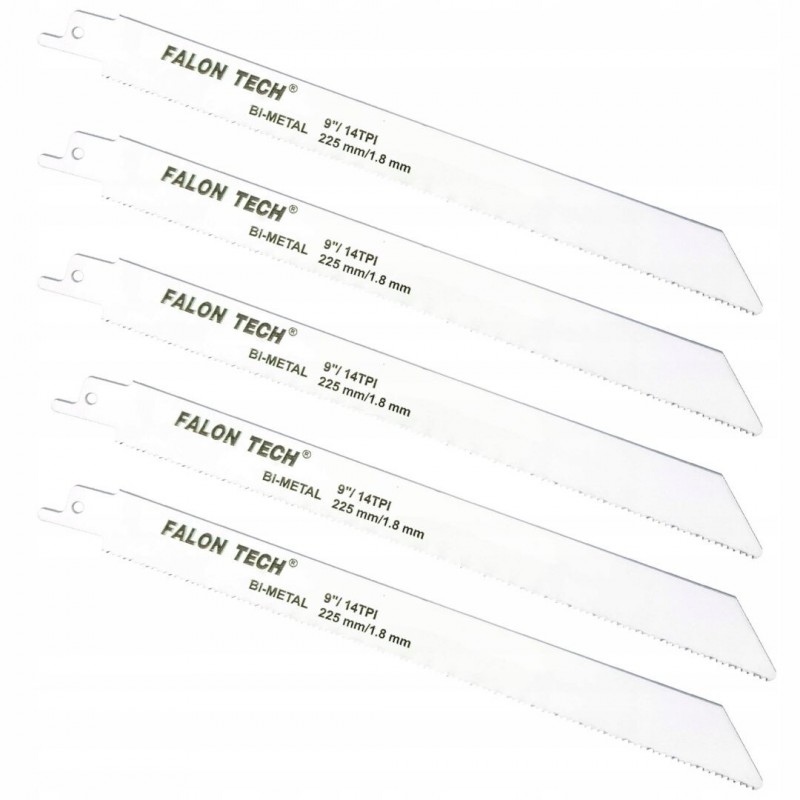 Pjūkliukai stumdomam siaurapjūkliui metalui 5vnt., 225mm