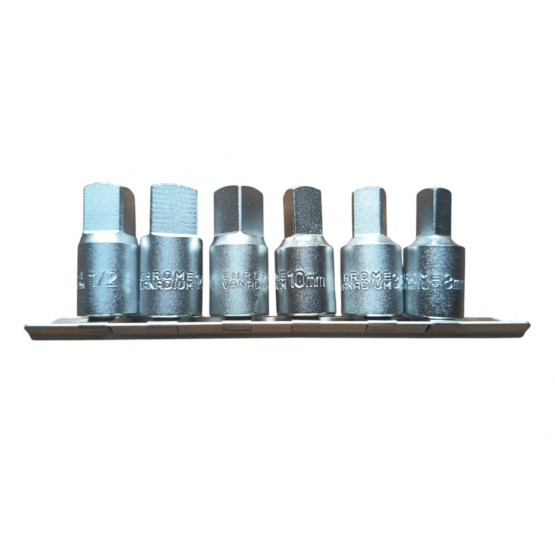 Galvučių rinkinys tepalų kamštukam 6pcs.